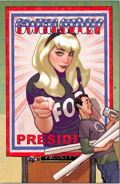 Gwen Stacy #1 Adam Hughes Virgin Variant (Marvel Comics April 2020) NM+