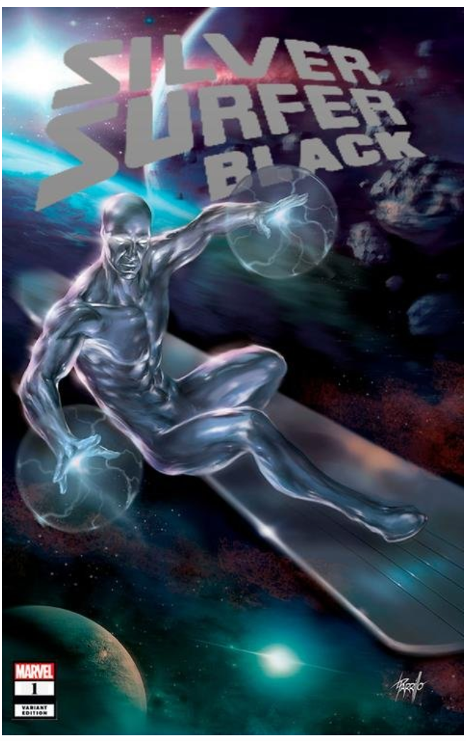 Silver Surfer: Black #1 Lucio Parrillo Variant