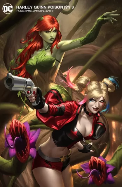 HARLEY QUINN and POISON IVY #3 * NM+ * EJIKURE MINIMAL VARIANT
