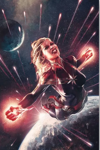 Captain Marvel #21 Mastrazzo Virgin Variant