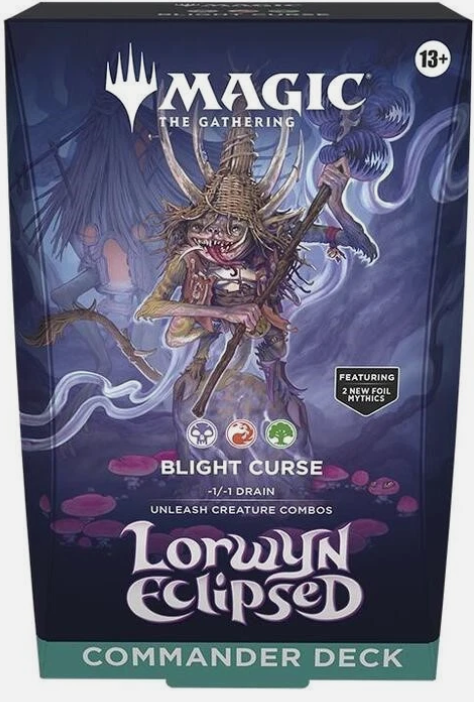 MtG Magic Lorwyn Eclipsed Blight Curse Commander Deck SEALED NEW